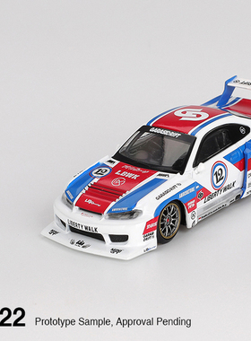 MINIGT 1022尼桑S15 SILVIA 合金车模1/64小比例模型摆件
