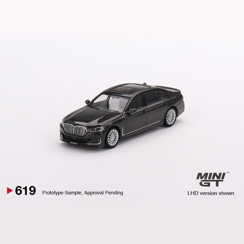 MINIGT 1:64 619号宝马 BMW Alpina B7 xDrive 合金车模型摆件