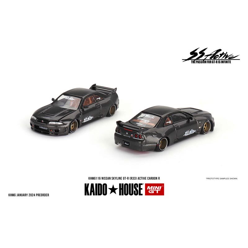 MINIGT尼桑GT-R(R33)合金车