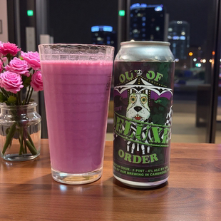 老K美国RAR艾尔复兴无序香甜微醺水果味蓝紫色果泥酸艾尔精酿啤酒