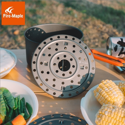 便携轻便便携式野外野餐蒸格