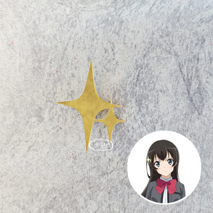 少女歌剧 Revue Starlight 神乐光cos发卡星星发饰cosplay饰品