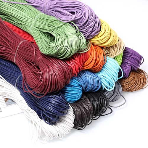 diy手工彩色钩包包编织绳棉绳