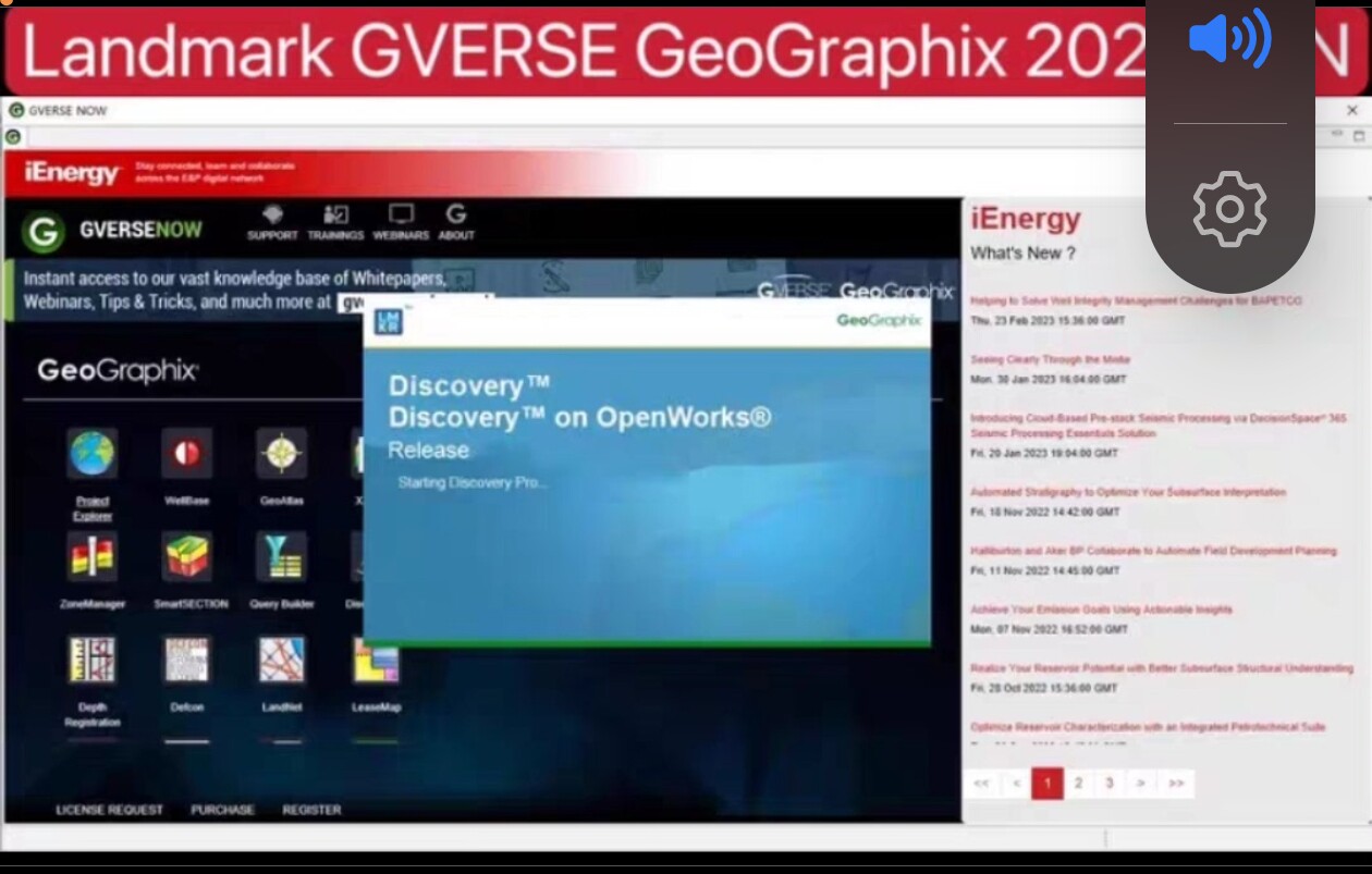 地震解释软件 Landmark Gverse Geographix 2022.1版本附安装教程