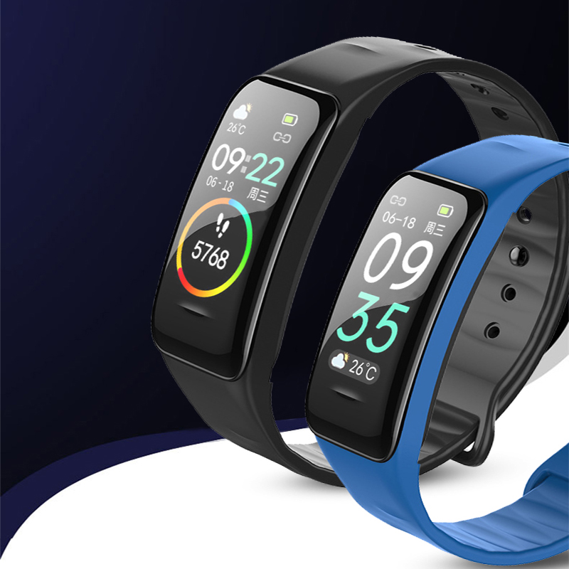 运动智能手环防水防尘防摔量血压心率血氧计步器监测健康男女运动手表多功能日期天气预报 vivo华为荣耀小米4
