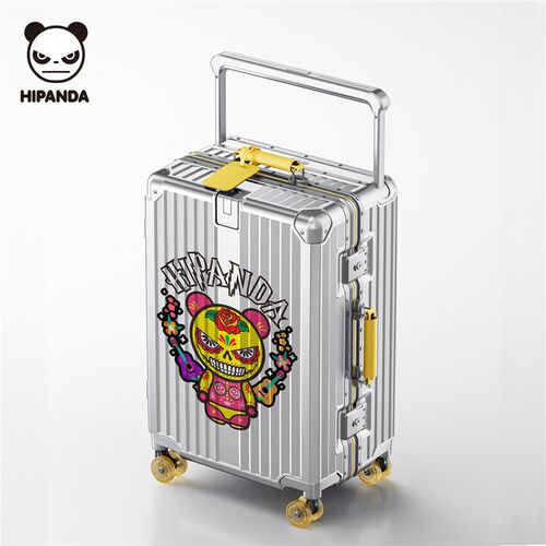 HIPANDA行李箱20寸旅行箱2025新款登机箱溜冰轮密码箱轻便手提箱