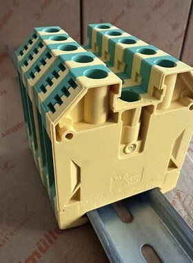 WPE16 Weidmuller 魏德米勒W系列 接地端子 黄绿端子 1010400000