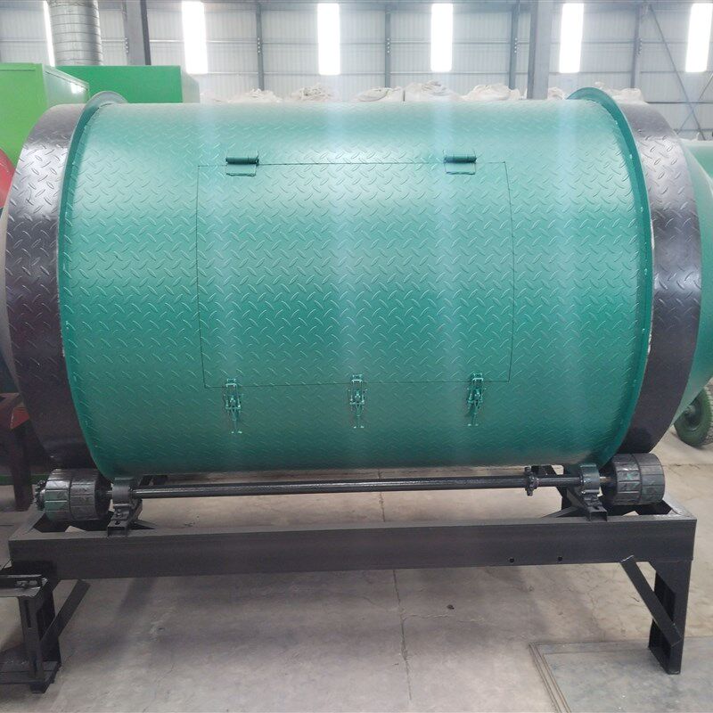 牛羊饲料搅拌机养殖专用卧式滚筒式草饲料搅拌机干湿两用