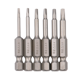 邦远三角形电批头三角电动螺丝刀电钻风批起子头带强磁加硬合金钢