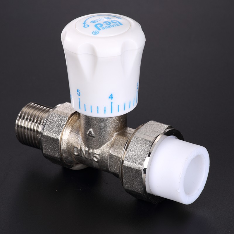 4分6分20 25PPR暖气片直式角式温控阀角阀 直阀门PPR水管管件配件