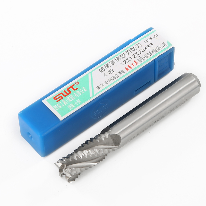 西南SWT超硬直柄波刃铣刀粗皮玉米刀6 7 8 9 10 12 14 16 18 20mm