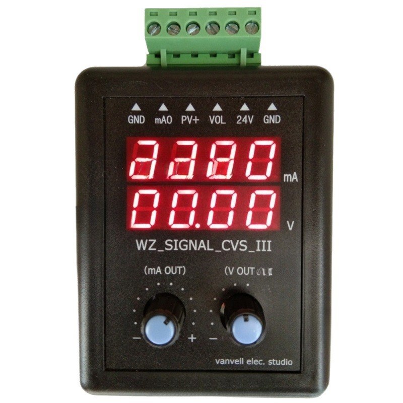 4-20mA信号发生器24V电流电压变送器校验仪信NO号源0-10V恒流源模