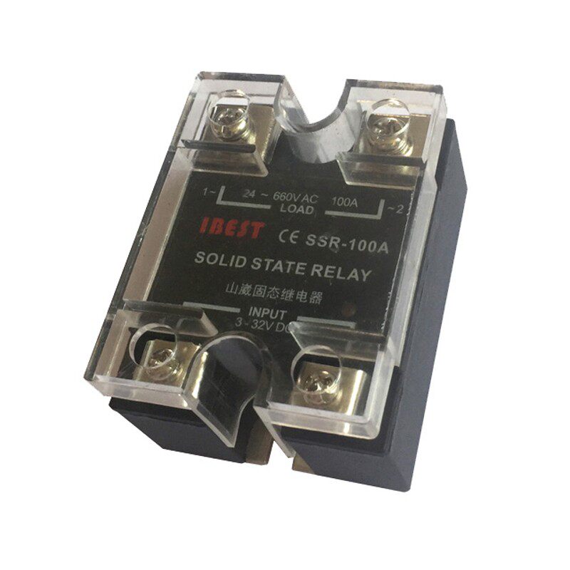 三相固态继电器80ADC12V直流控交流AC380V固态继电器SSR 山崴