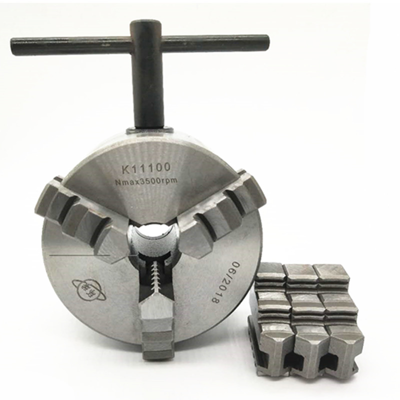 众环环球自定心三爪卡盘车床夹头K11 80 100  160  200  250