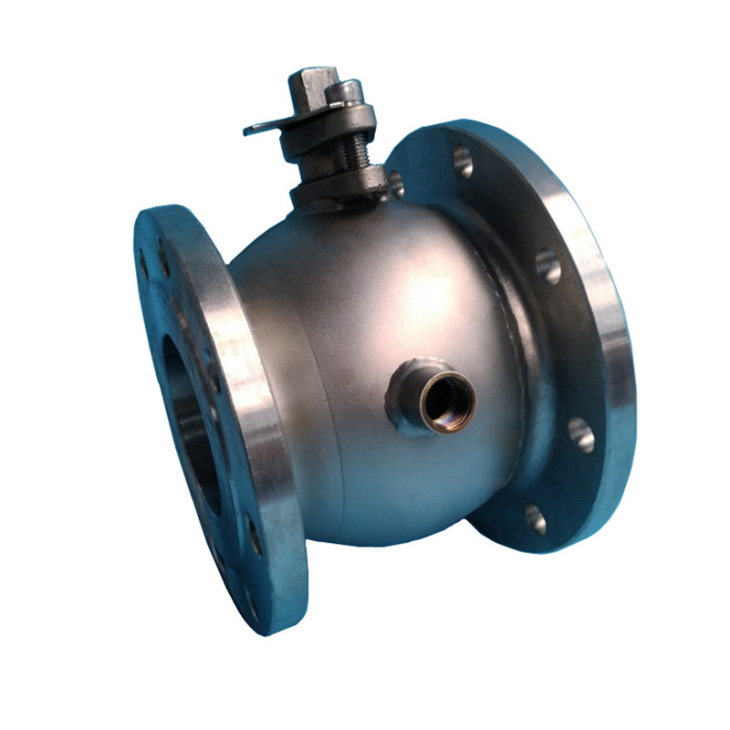BQ41F-16P不锈钢夹套保温球阀一体式变径保温球阀法兰球阀50/80