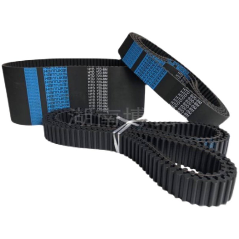 橡胶圆弧齿同步带HTD8M213y6-2512工业设备机械传动橡胶皮带