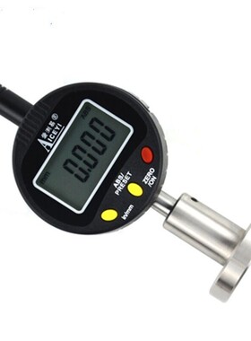 三按键数显深度表0-10mm数显式百分深度规 小孔测量深度计高度计