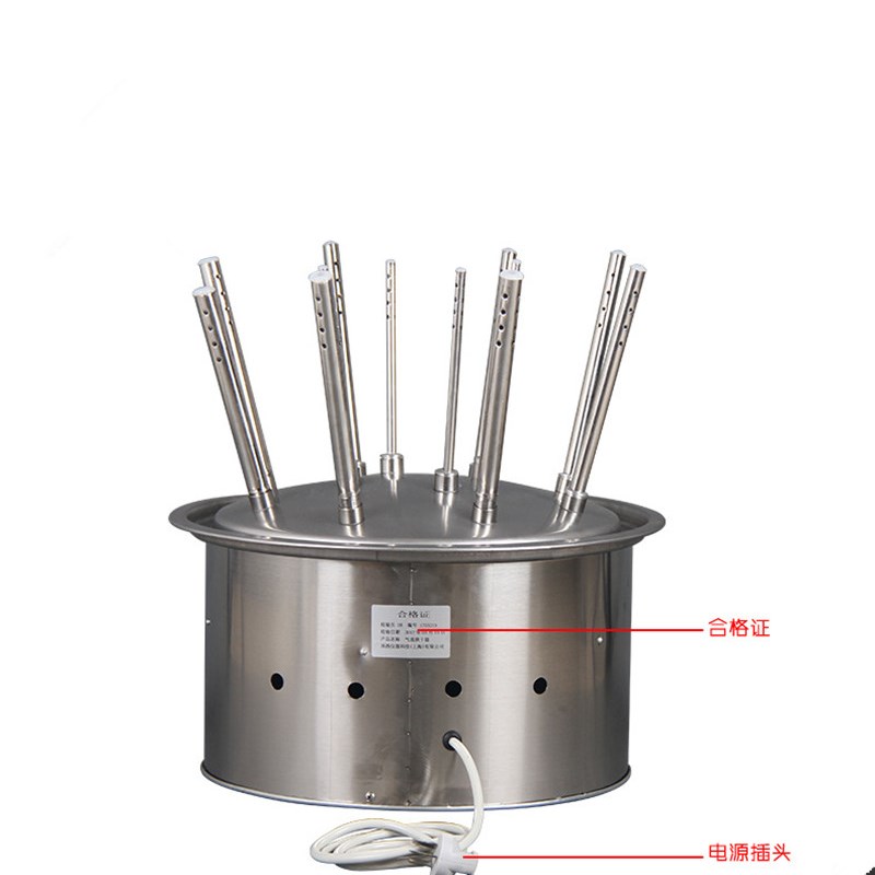 北京玻璃仪器气流烘干器/不锈钢C型12孔20孔30孔试管瓶子干燥器