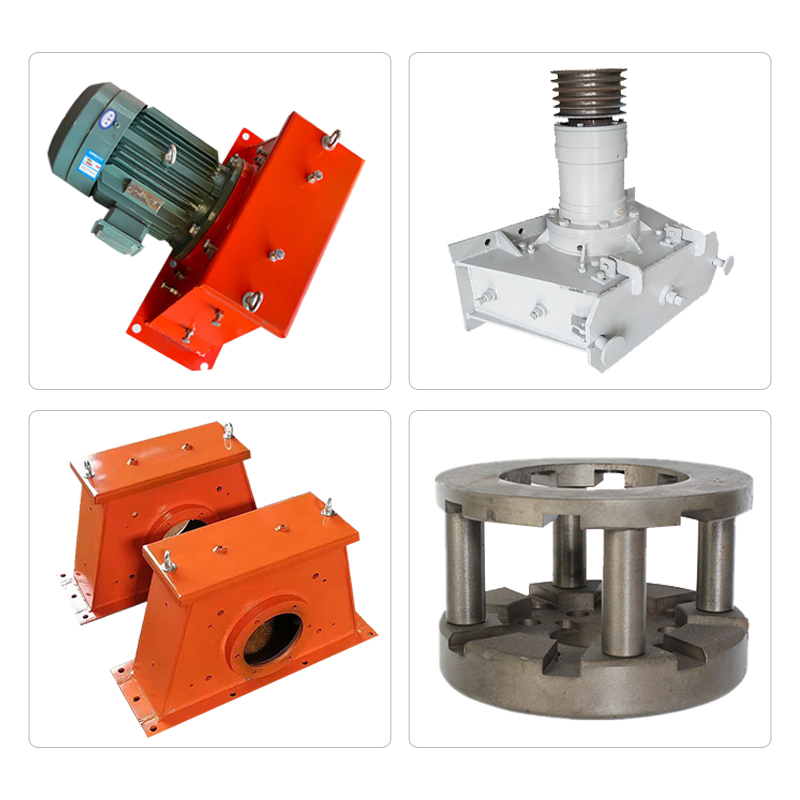 抛丸机配件抛丸器总成抛头配件护罩叶轮结合盘压圈绞龙吊钩易损件