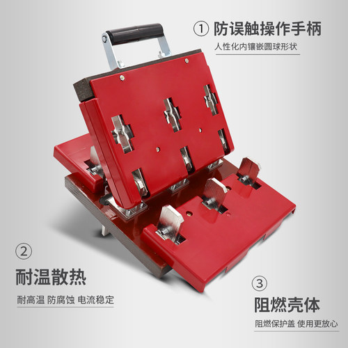 HS11F-1000/38 1000A双电源转换闸刀倒顺双投刀开关板后接线双向