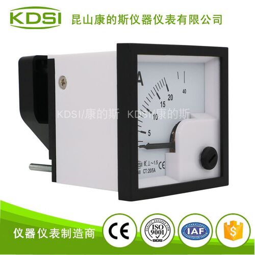99T1同尺寸 指针电流表BE-48 AC20/5A 熔喷布机用电流表头