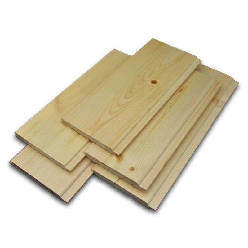 松木免漆桑拿板杉木扣板吊顶材料室内护墙板全屋装修实木板材