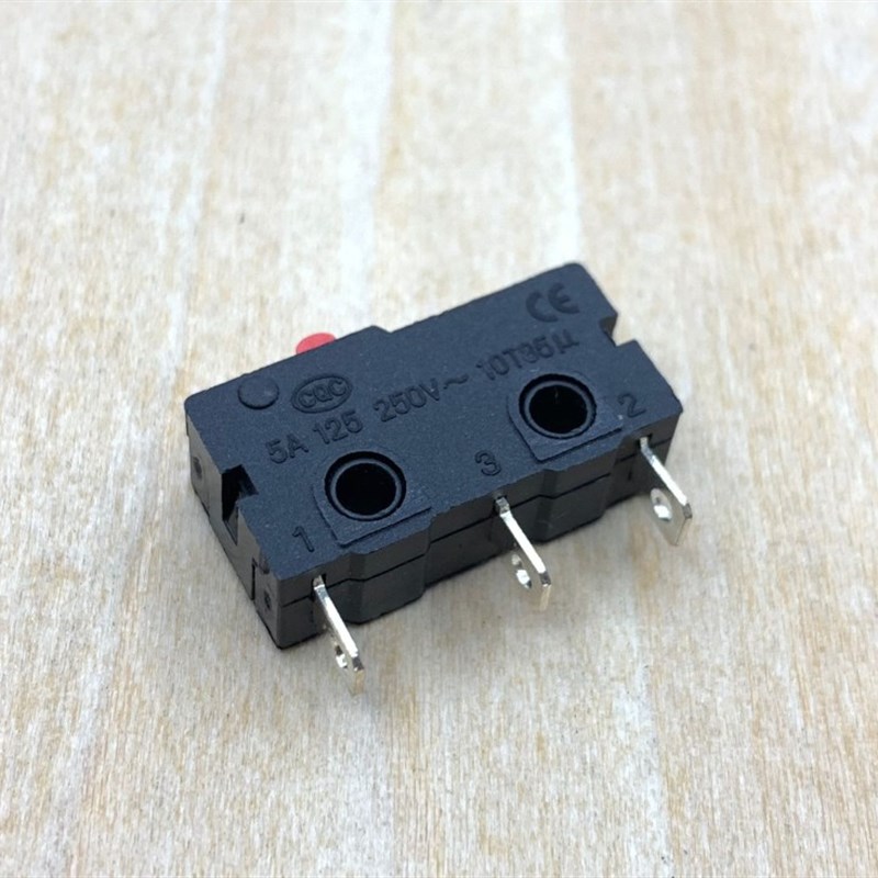 5个 行程开d关KW11-3Z-2不带柄三3脚 5A 125V250V触点按键微动开