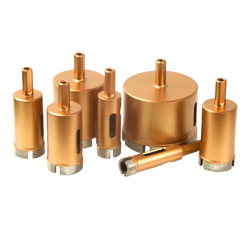 烧结大理石开孔器 花岗岩石材瓷砖玻化砖地砖金刚石扩孔钻6-100mm