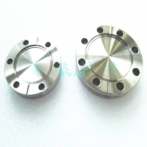 真空盲板法兰CF35/100/63堵板50/CF80 304不锈钢CF16/150/C200