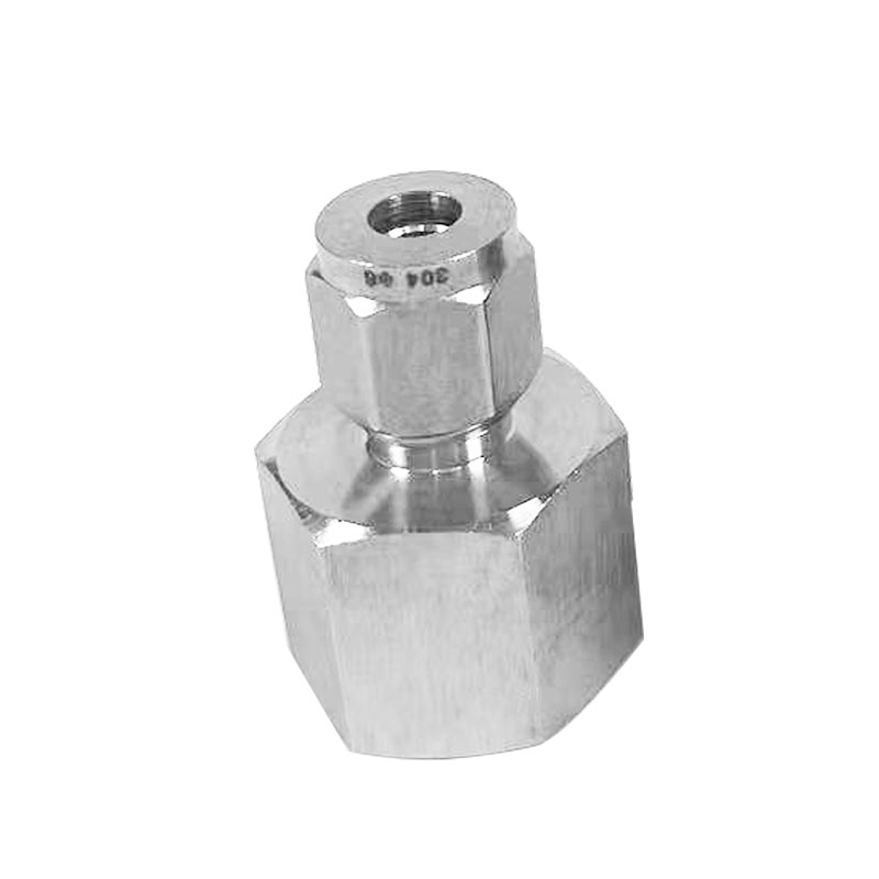 新品304不锈钢卡套内丝直通内螺纹压力表气源转换接头M14*1.5&Phi