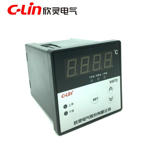 欣灵牌温控仪表XMTD-2201/2202/F1/F2 K E PT100 CU50 上下限控制
