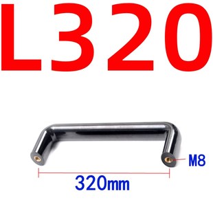 160 120 180 240 400 胶木拉手电木机床门把手椭圆黑红90 320 190