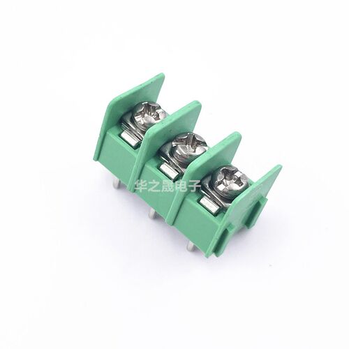 栅栏式接线端子间距7.62mm电源接线台MG/KF762中间脚2P/3P/4/5/6P