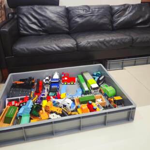 沙发底邪修！家用收纳神器抽屉式玩具零食整理箱置物架床底储物盒