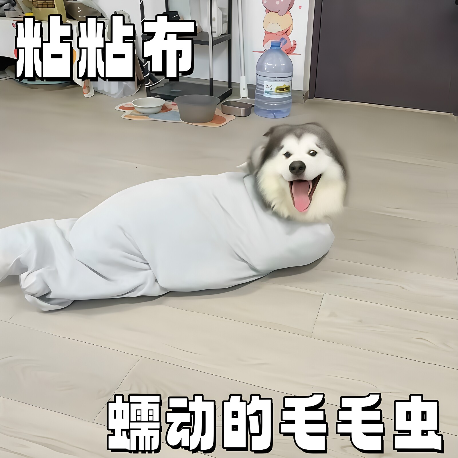 狗狗粘粘布超大号魔法布剪指甲喂药神器多功能包裹百贴布猫狗通用