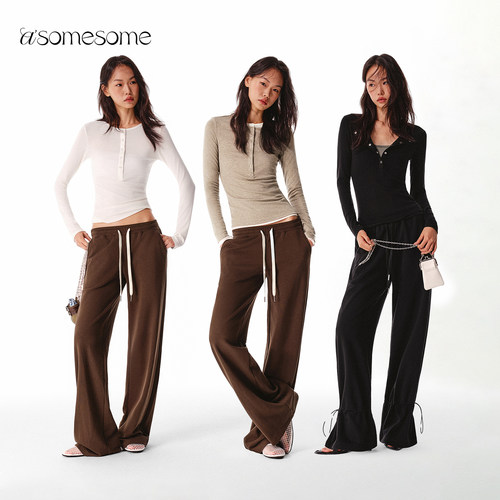 天丝羊毛秋冬白色软糯打底衫