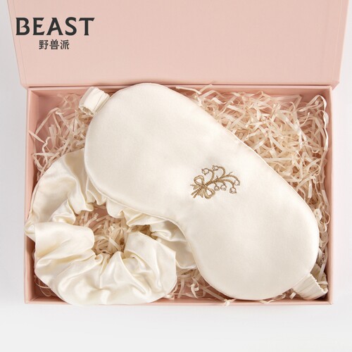 BEAST野兽派铃兰真丝眼罩发圈伴手礼结婚生日纪念日伴手礼礼物