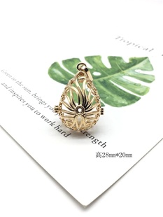 镂空香囊球吊坠饰品diy 可打开吊坠手链随身佩戴香薰球香丸小配件