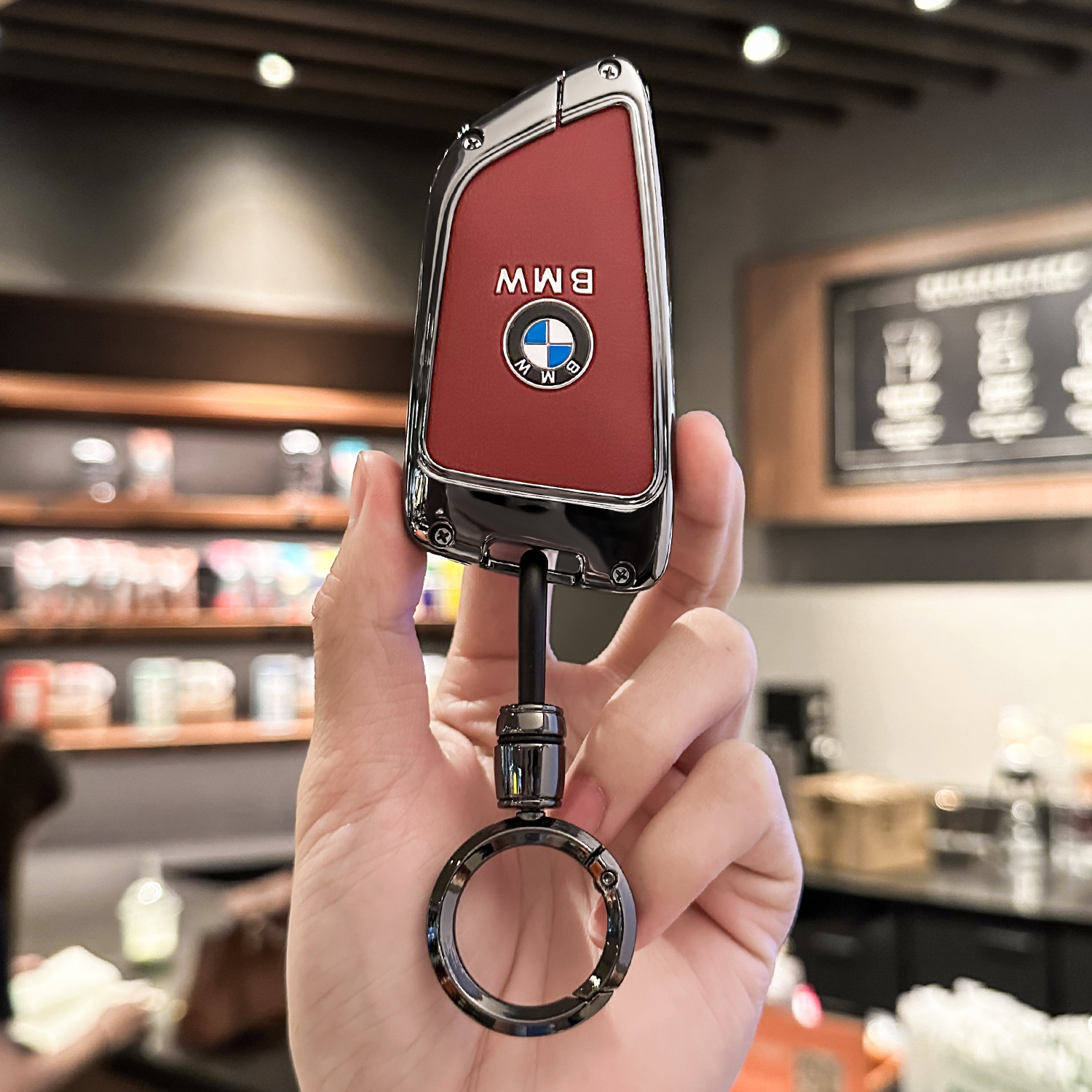 寶馬5系525鑰匙扣保護套