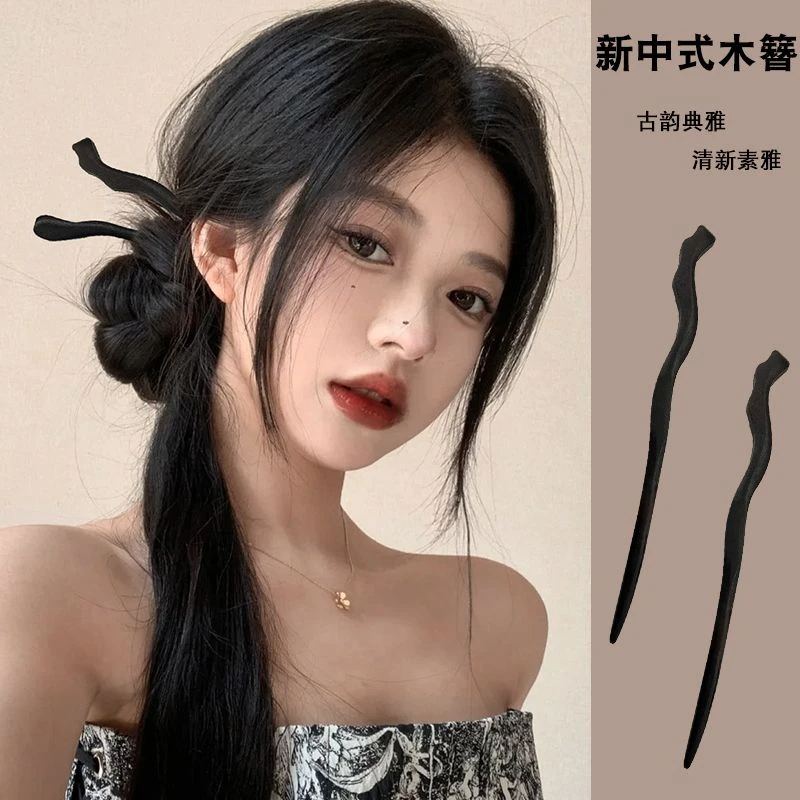 新中式发簪2024新款高端藏剑簪