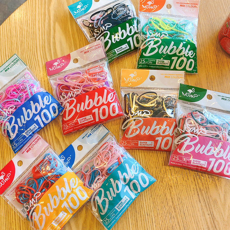 100条袋装糖果色一次性皮筋女扎头高弹力发绳彩色发圈高颜值头绳,饰品/流行首饰/时尚饰品新,发饰,淘宝优惠券,粉丝福利购,淘宝优惠卷