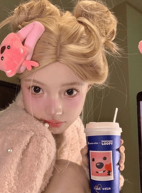 loppy小海狸掰掰夹发夹女可爱卡通少女心发卡侧边刘海夹碎发夹