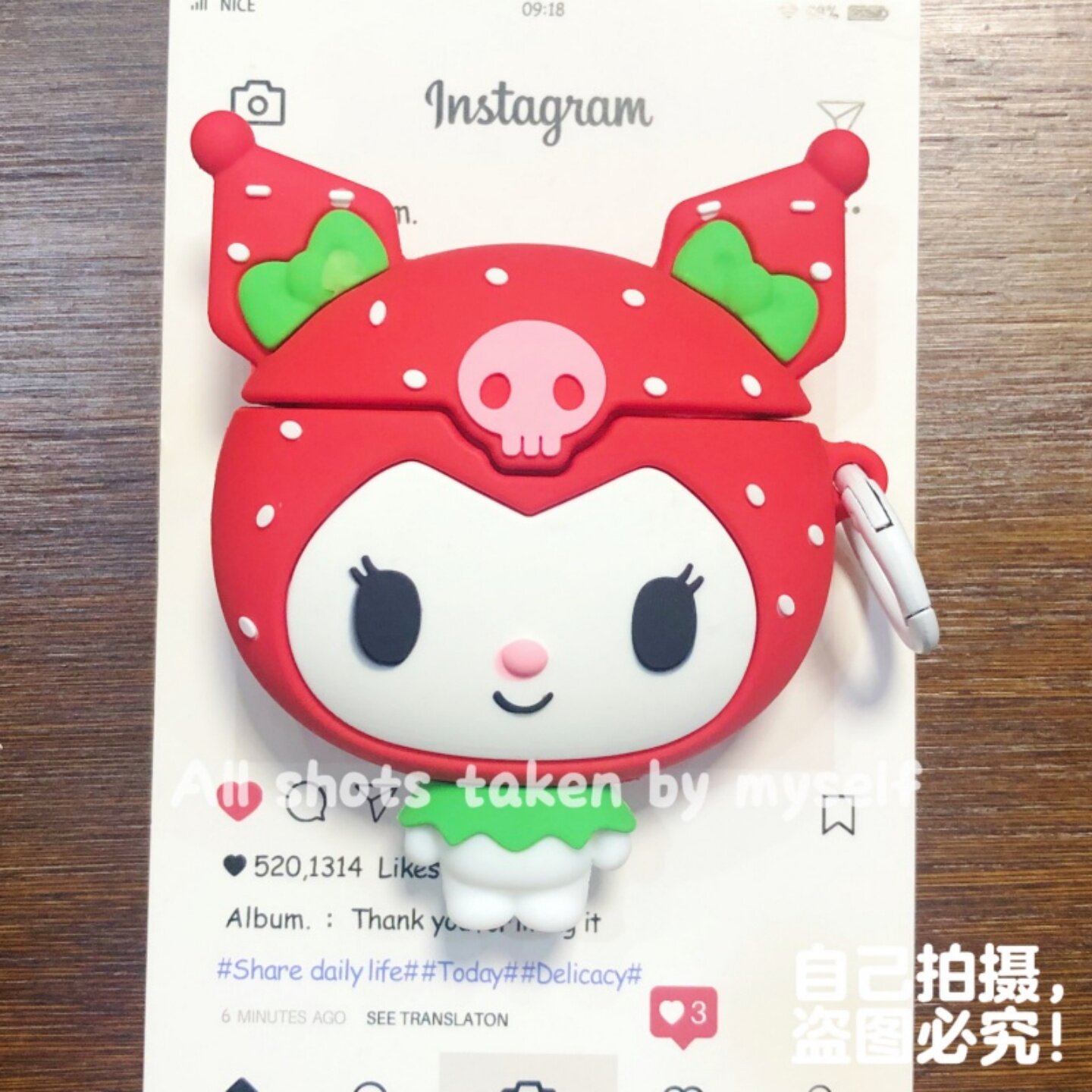 苹果AirPods卡通防摔耳机壳