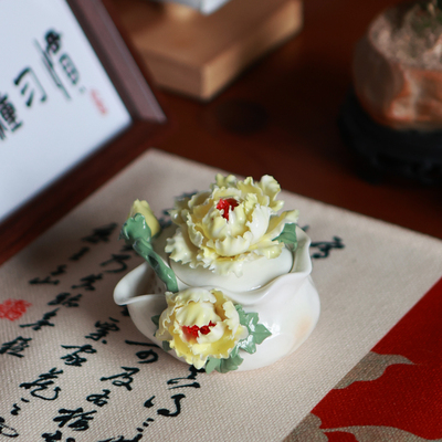 亘古柴烧瓷泥手抓宝瓶茶壶