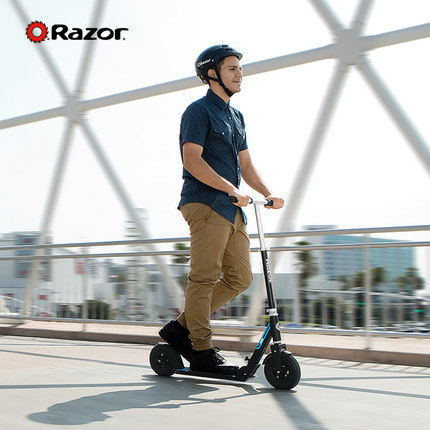 razor锐哲 a5滑板车上班成年代步小型便携折叠成人踏板双轮