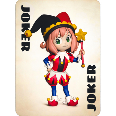 ［定金］wakuwaku×雷海冰豆 WCF阿尼亚系列001 小丑阿尼亚 手办