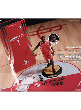 【已到货】ENTERBAY EB NBA系列 麦迪 蜡像级人偶 限量复刻版