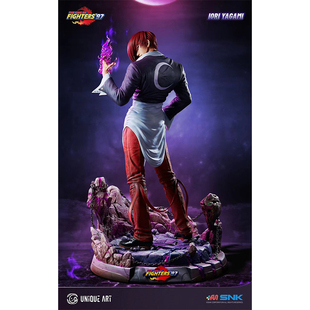 【代购】UNiQUE ART 拳皇 '97 SNK正版授权 1/1八神庵 雕像