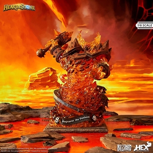 【已到货】HEX 暴雪游戏 炉石传说炎魔之王 拉格纳罗斯 1/6 雕像
