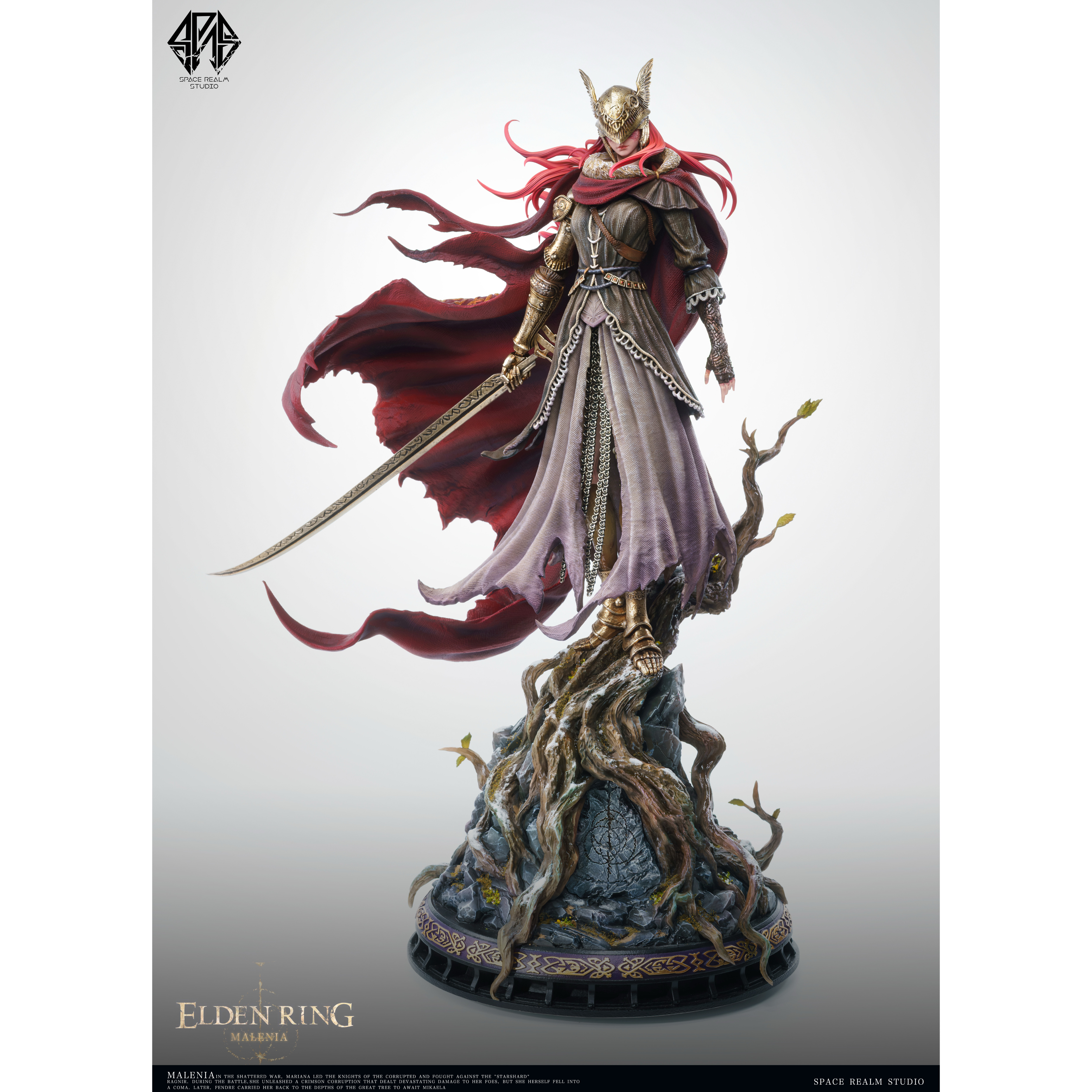 [定金] Space Realm Studio 艾尔登法环 女武神 玛莲妮娜 雕像